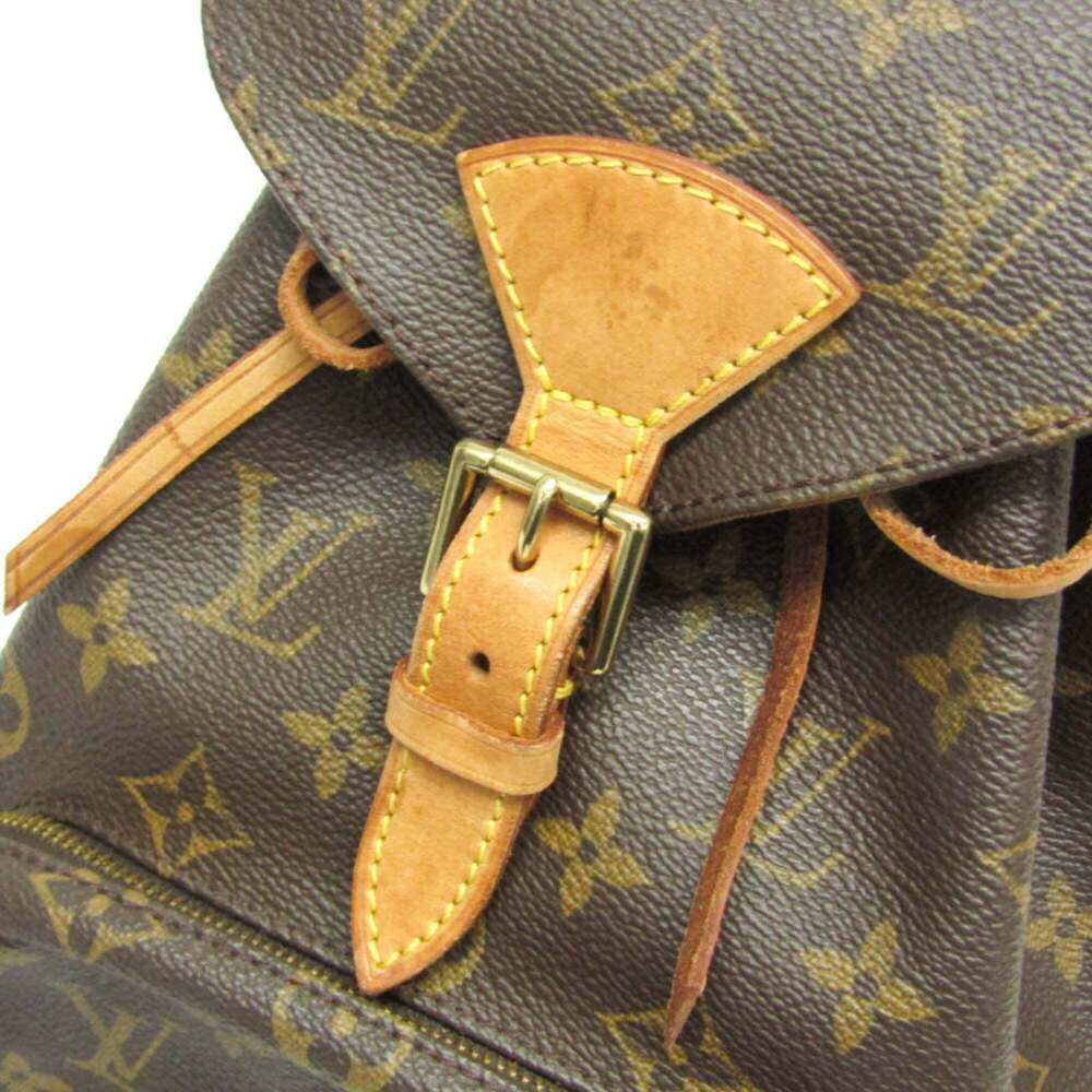 LOUIS VUITTON Authentic Brown Monogram Backpack - Picture 9 of 14